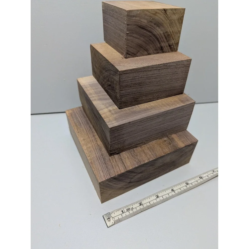 Walnut turning blanks 4 set. All 2